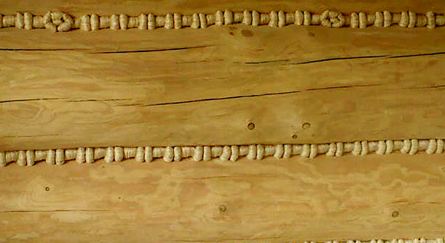 Mszenie domów drewnianych nr 14