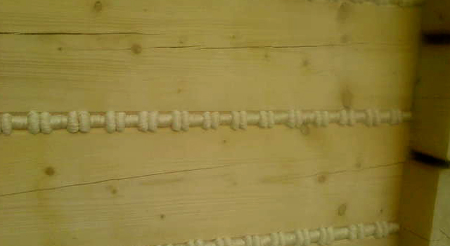 Mszenie domów drewnianych nr 9